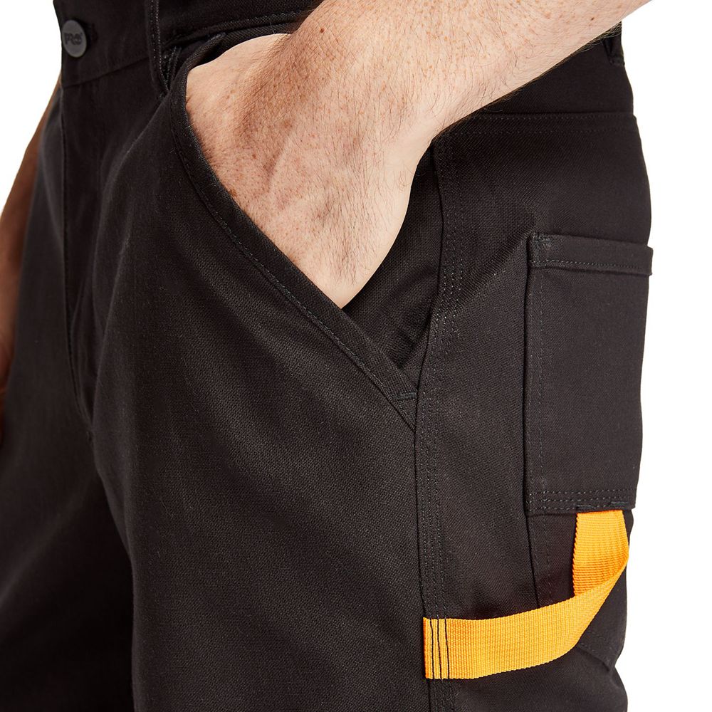 Timberland Παντελονια Ανδρικα Μαυρα - Pro® Work Bender Knee Pad Work - Greece 5362910-ND